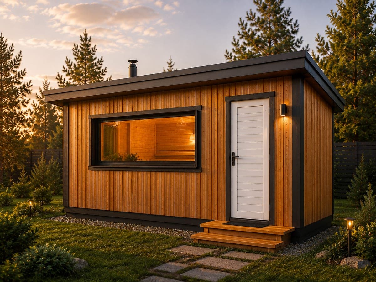 Баня «Комфорт» 4×2,4 м