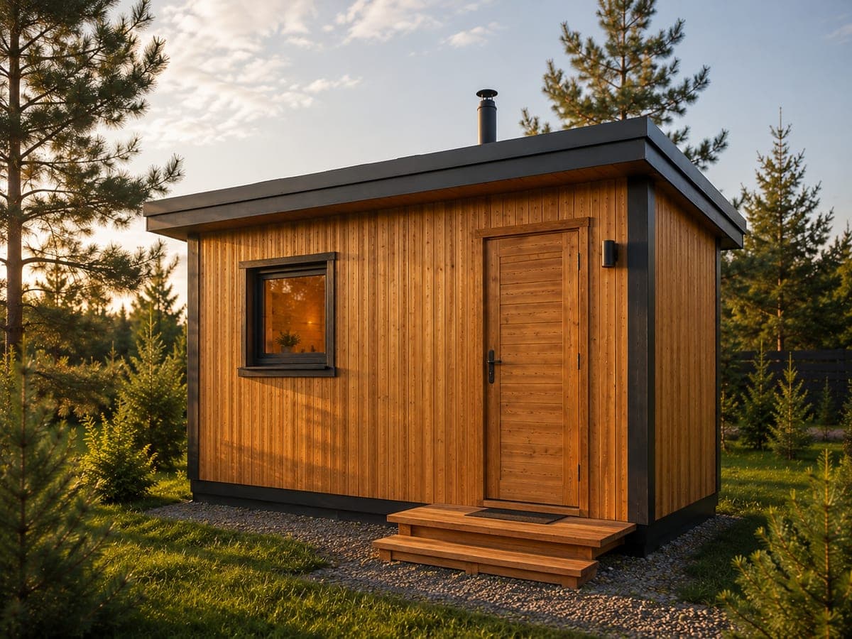 Баня «Стандарт» 4×2,4 м